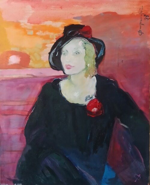 Portrait of opera singer
